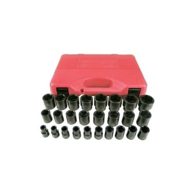 26-piece 1/2" Drive Short Impact Socket Set