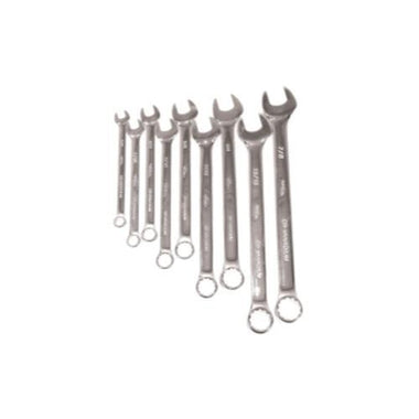 WRENCH SET COMBINATION 9 PC HI POLISH W/KIT BAG