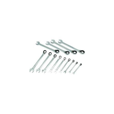 13-piece SAE Ratcheting Reversible Wrench Set