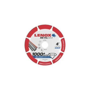 LENOX DIAM CUTOFF WHEEL AG 4" X 5/8"