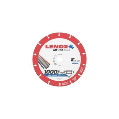 LENOX Metal Max  DIAM CUTOFF WHEEL CS 8" X 5/8"