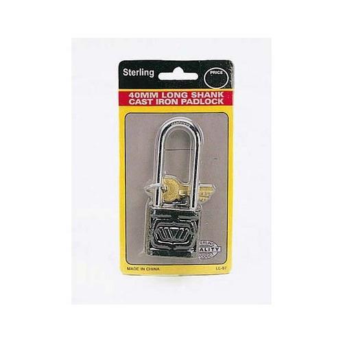 Long iron padlock with keys ( Case of 24 )