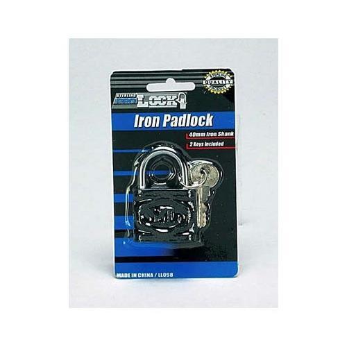 Iron padlock with keys ( Case of 24 )