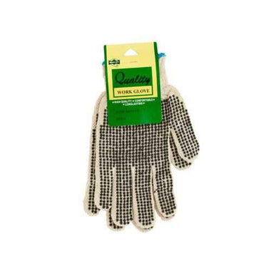 Medium Knit Work Gloves with Texture Dots ( Case of 24 )