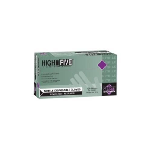 Lightly powdered ind grade nitrile glove size XXL