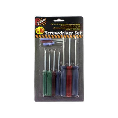 Screwdriver value set ( Case of 72 )