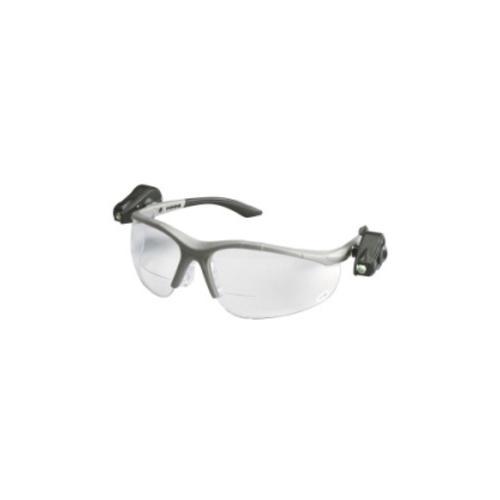 3M Light Vision2 Safety Eyeware LED Reader+2.5 Gry