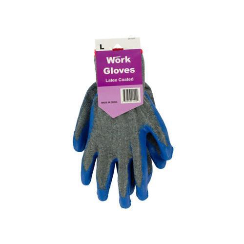 Large Ladies Latex Coated Work Gloves ( Case of 24 )