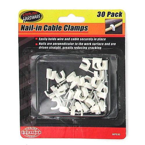 Nail-in Cable Clamps ( Case of 24 )