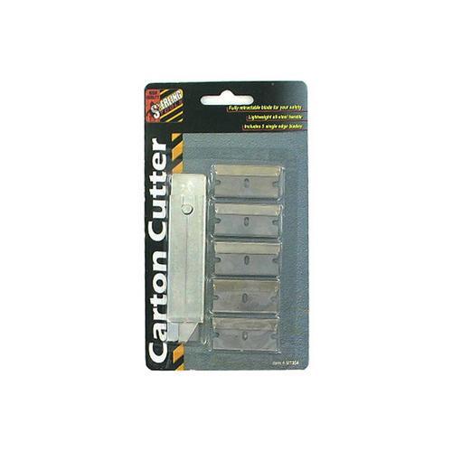 Carton Cutter with Extra Blades ( Case of 24 )