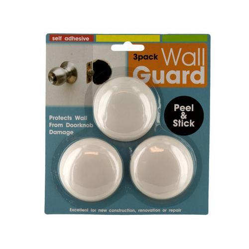 Self-Adhesive Doorknob Wall Guard Set ( Case of 24 )