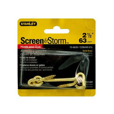 25" stanley hook n eye ( Case of 20 )