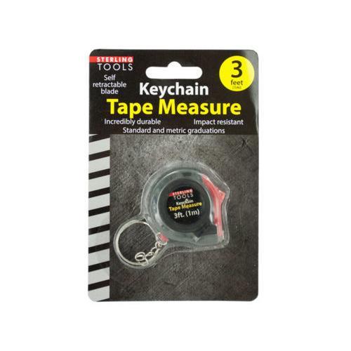 Mini Tape Measure Key Chain ( Case of 24 )