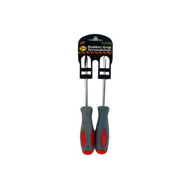 Rubber Grip Screwdriver Set ( Case of 72 )