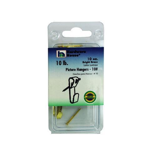 Brass picture hangers pack of 10 ( Case of 40 )