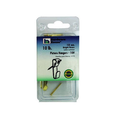 Brass picture hangers pack of 10 ( Case of 60 )