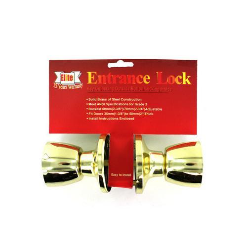 Door knobs and locks with keys ( Case of 1 )