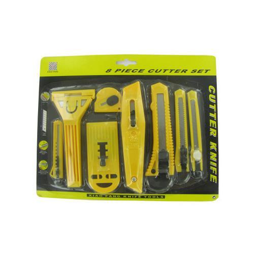 8 Pack Utility Knife Set ( Case of 15 )