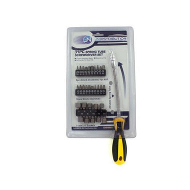 Spring tube screwdriver set ( Case of 2 )