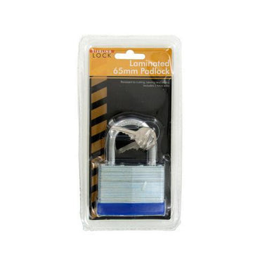 Laminated 65mm Padlock ( Case of 1 )