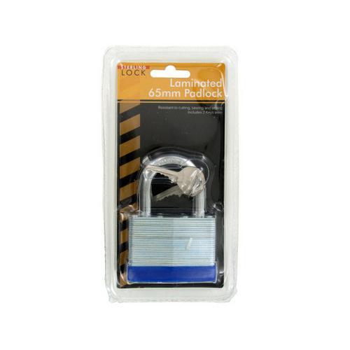 Laminated 65mm Padlock ( Case of 2 )