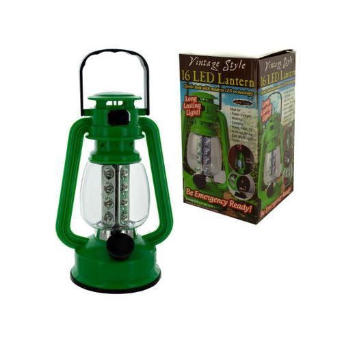 16 led lantern vintage ( Case of 12 )