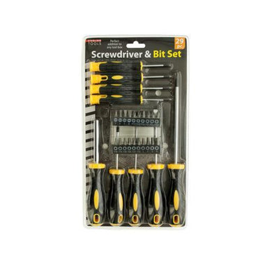 Screwdriver & Bit Set ( Case of 1 )