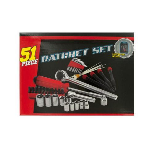 Medium Ratchet Set with Carrying Case ( Case of 1 )