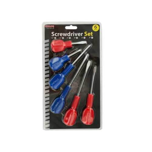 Slotted & Phillips Screwdriver Set ( Case of 16 )