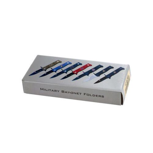 Military Bayonet Style Pocket Knife ( Case of 8 )