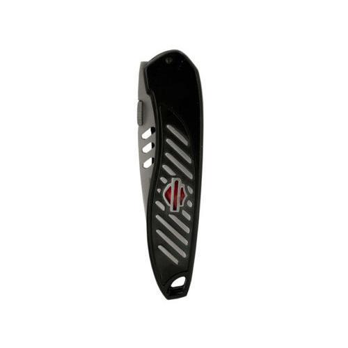 Black Smooth Blade Pocket Knife ( Case of 24 )