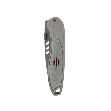 Gray Serrated Blade Pocket Knife ( Case of 8 )