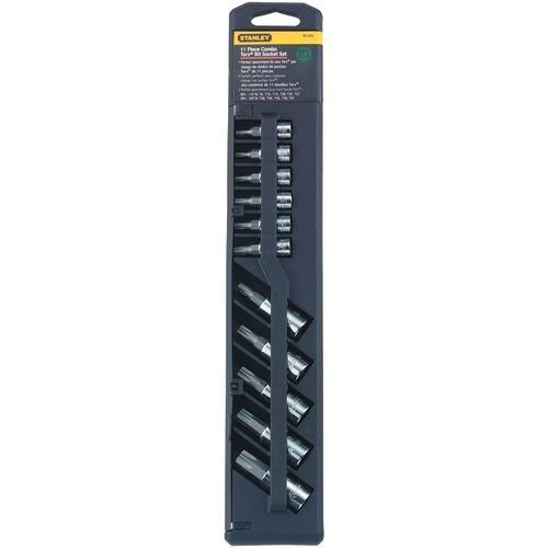 Stanley 11-piece 1 And 4&quot; &amp; 3 And 8&quot; Professional Grade Star-style Bit Set (pack of 1 Ea)