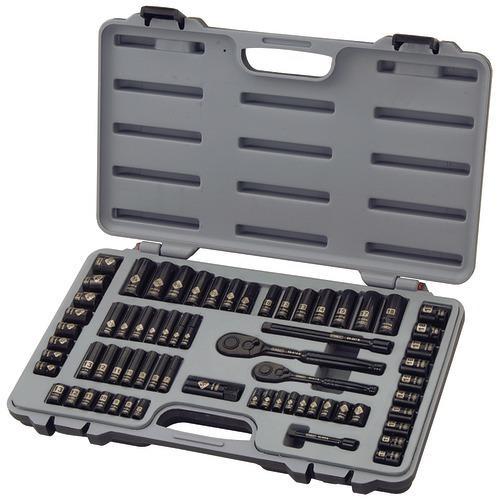 Stanley 69-piece Black Chrome Mechanics Tool Set (pack of 1 Ea)