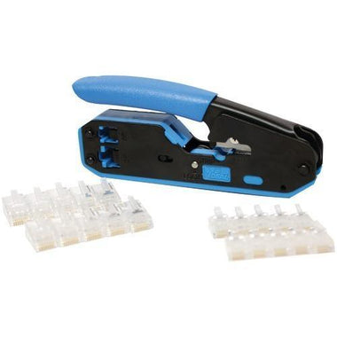 Ideal Data And Voice Rj45 And Rj11 Crimp Tool Kit (pack of 1 Ea)