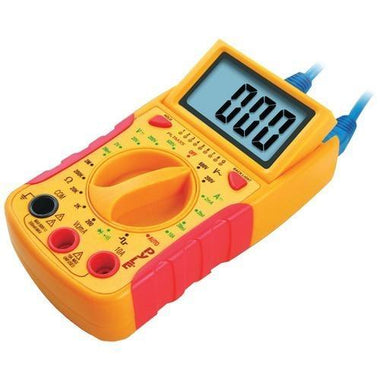 Pyle Pro Mini Digital Lcd Dc &amp;amp; Ac Voltages&#44; Dc Current&#44; Resistance &amp;amp; Diode Multimeter (pack of 1 Ea)