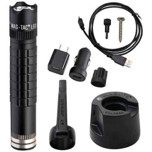 Maglite Maglite Led Magtac Rechargeable Flashlight (543-lumens; Crowned Bezel) (pack of 1 Ea)