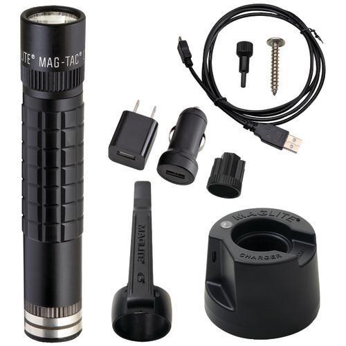 Maglite Maglite Led Magtac Rechargeable Flashlight (533-lumens; Plain Bezel) (pack of 1 Ea)