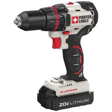 Porter-cable 20-volt Max* Compact Cordless &amp;amp; Brushless Drill (pack of 1 Ea)