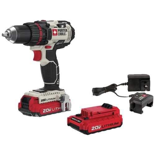 Porter-cable 20-volt Max* 1 And 2&quot; Cordless Drill And Driver Kit (pack of 1 Ea)