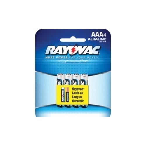 ALKALINE AAA CARD 4 PK