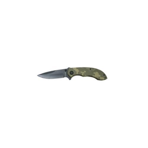 Digital Camo Folding Knife