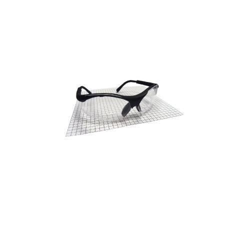 SIDEWINDER SAFETY GLASSES BLACK 3.0 READER LENS