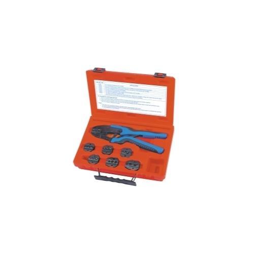 QUICK CHANGE RATCHETING TERMINAL CRIMPING KIT