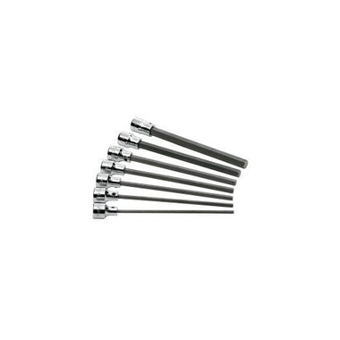 SOCKET HEX BIT SET 3/8IN. DRIVE 7PC SAE LONG