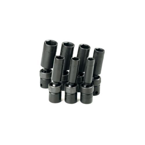 SOCKET SET IMPACT FLEX 3/8IN. 7PC SAE DEEP 6 PT.