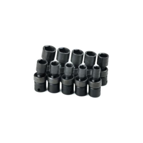 SOCKET SET IMPACT FLEX 3/8DR 10PC METRIC 6 POINT