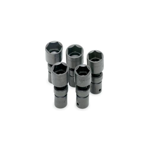 SOCKET SET IMPACT FLEX 1/2IN. DR 5PC SAE STD 6 PT