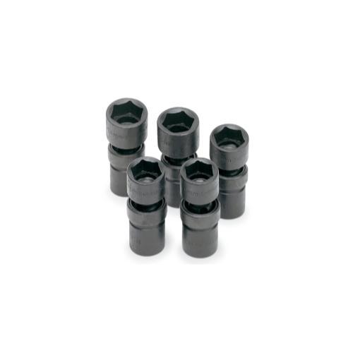 SOCKET SET IMPACT FLEX 1/2IN. DR 5PC MET STD 6 PT