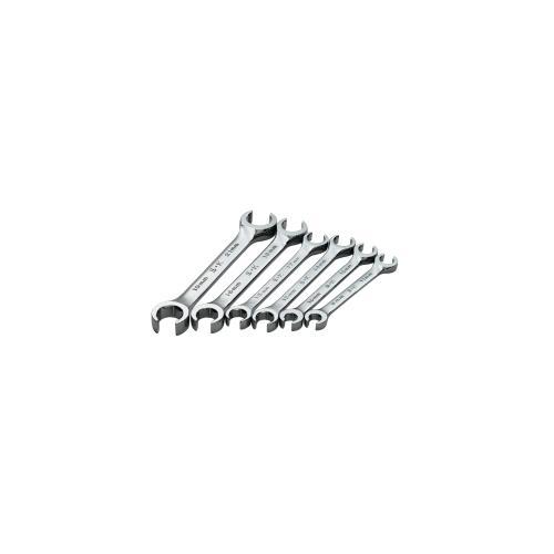 WRENCH SET FLARE NUT 6PC METRIC HI POLISH